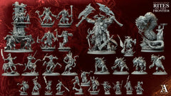 Hordes of Wrath - Rites of the Frontier - STL Bundle - Archvillain Games
