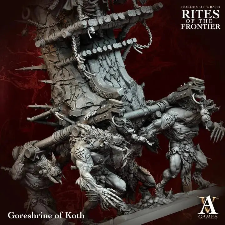 Hordes of Wrath - Rites of the Frontier - STL Bundle - Archvillain Games