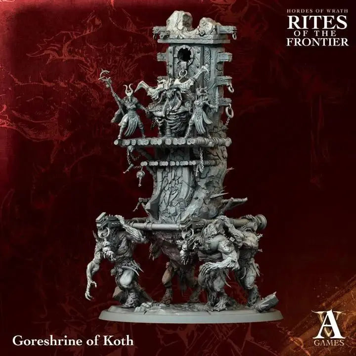 Hordes of Wrath - Rites of the Frontier - STL Bundle - Archvillain Games
