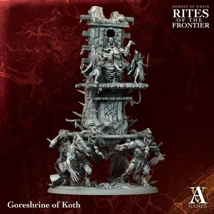 Hordes of Wrath - Rites of the Frontier - STL Bundle - Archvillain Games
