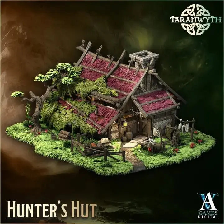 Hunter's Hut - STL - Archvillain Games