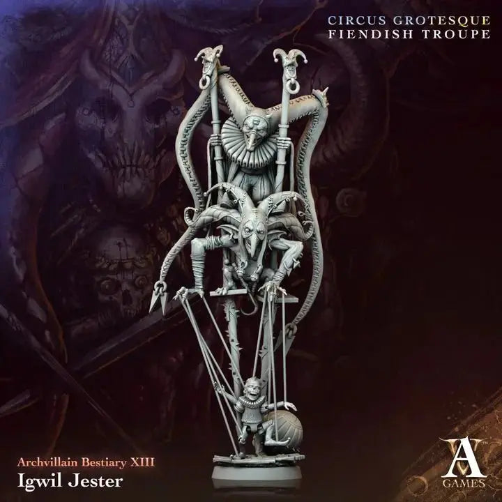 Igwil Jester - STL - Archvillain Games