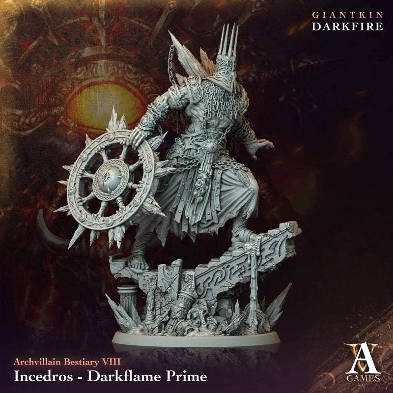 Incedros - Darkflame Prime - STL - Archvillain Games