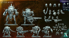 Iron Pilgrims - Pilgrimage - STL Bundle - Archvillain Games