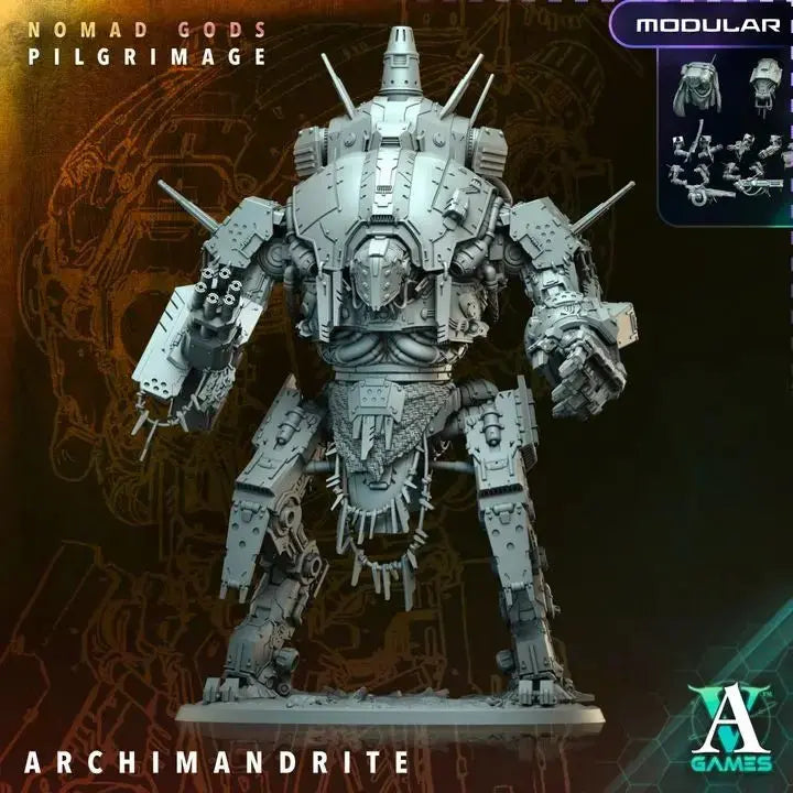 Iron Pilgrims - Pilgrimage - STL Bundle - Archvillain Games