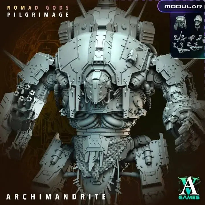 Iron Pilgrims - Pilgrimage - STL Bundle - Archvillain Games