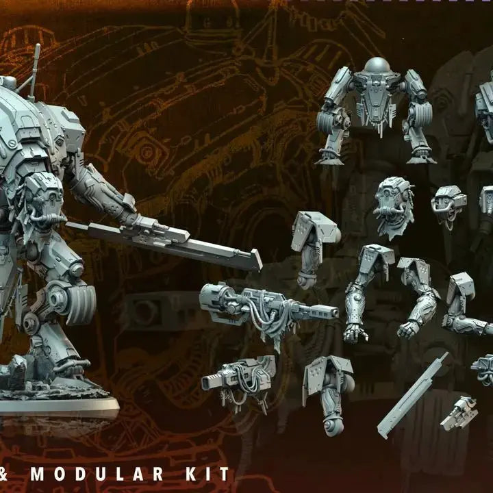 Iron Pilgrims - Pilgrimage - STL Bundle - Archvillain Games
