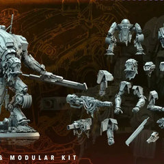Iron Pilgrims - Pilgrimage - STL Bundle - Archvillain Games