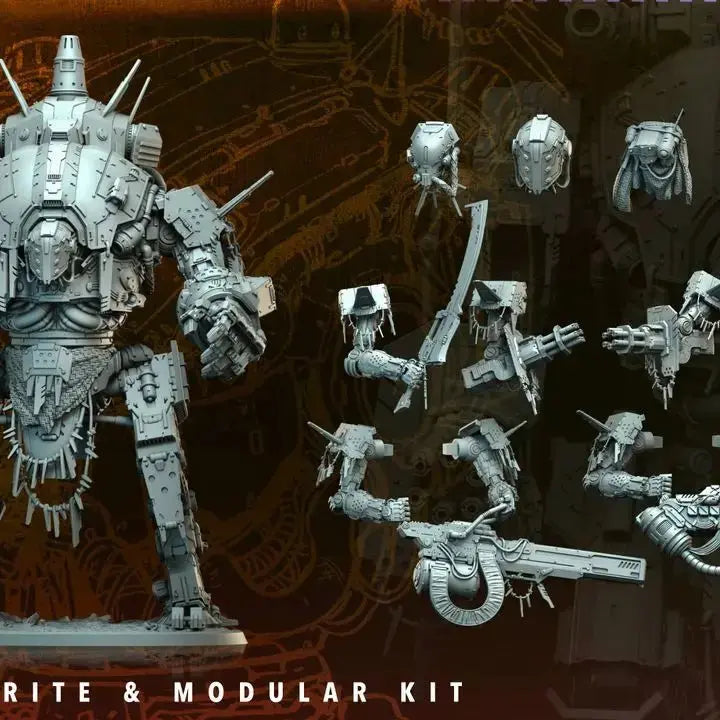 Iron Pilgrims - Pilgrimage - STL Bundle - Archvillain Games