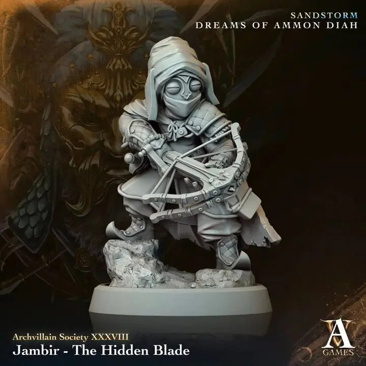 Jambir - The Hidden Blade - STL - Archvillain Games