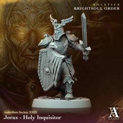 Jorax - Holy Inquisitor - STL - Archvillain Games