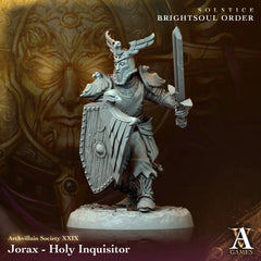 Jorax - Holy Inquisitor - STL - Archvillain Games