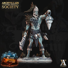 Jurupa Tribal Warrior - STL - Archvillain Games