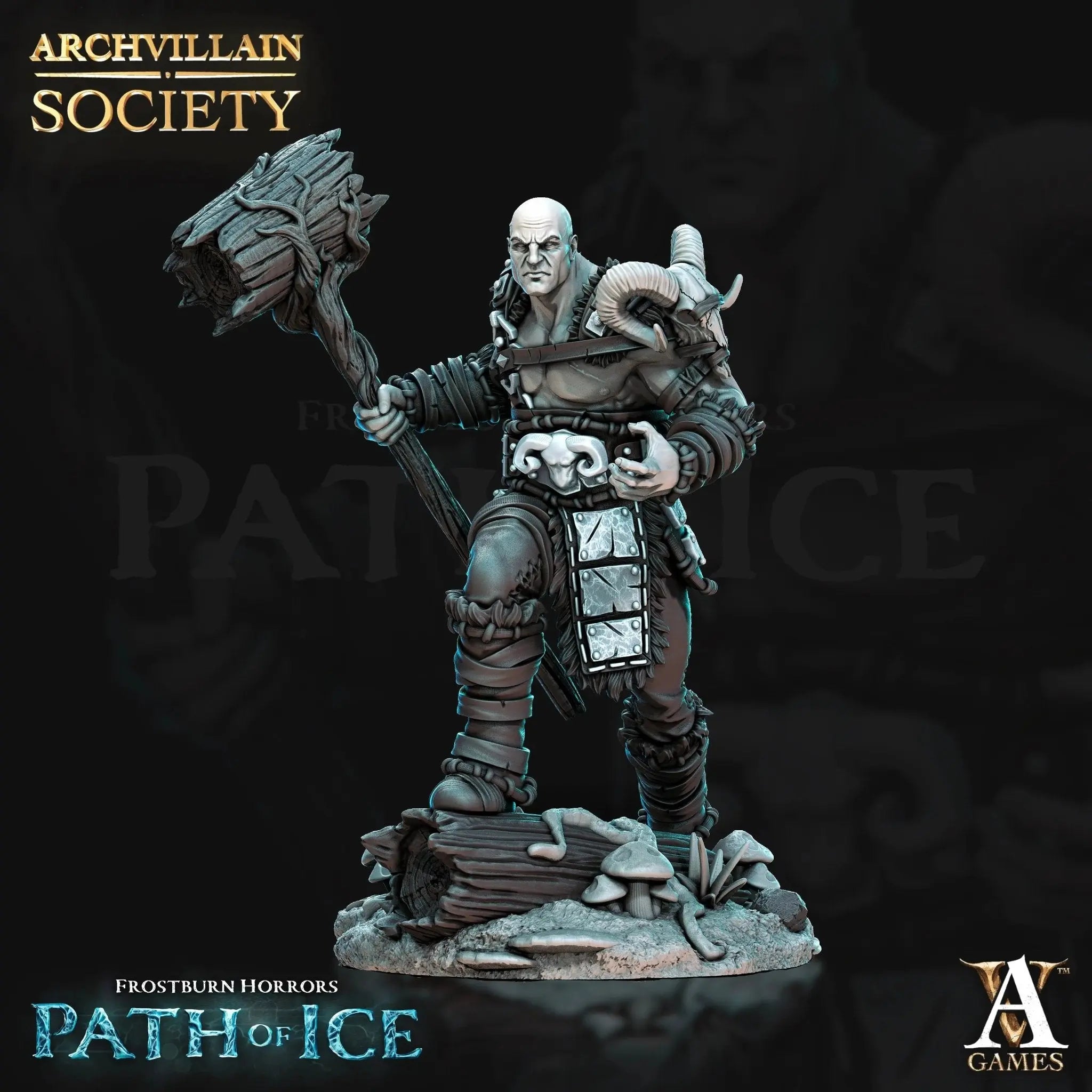 Kailo Hanjarnen - Ice Druid - STL - Archvillain Games