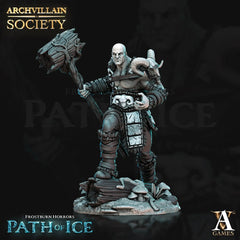 Kailo Hanjarnen - Ice Druid - STL - Archvillain Games