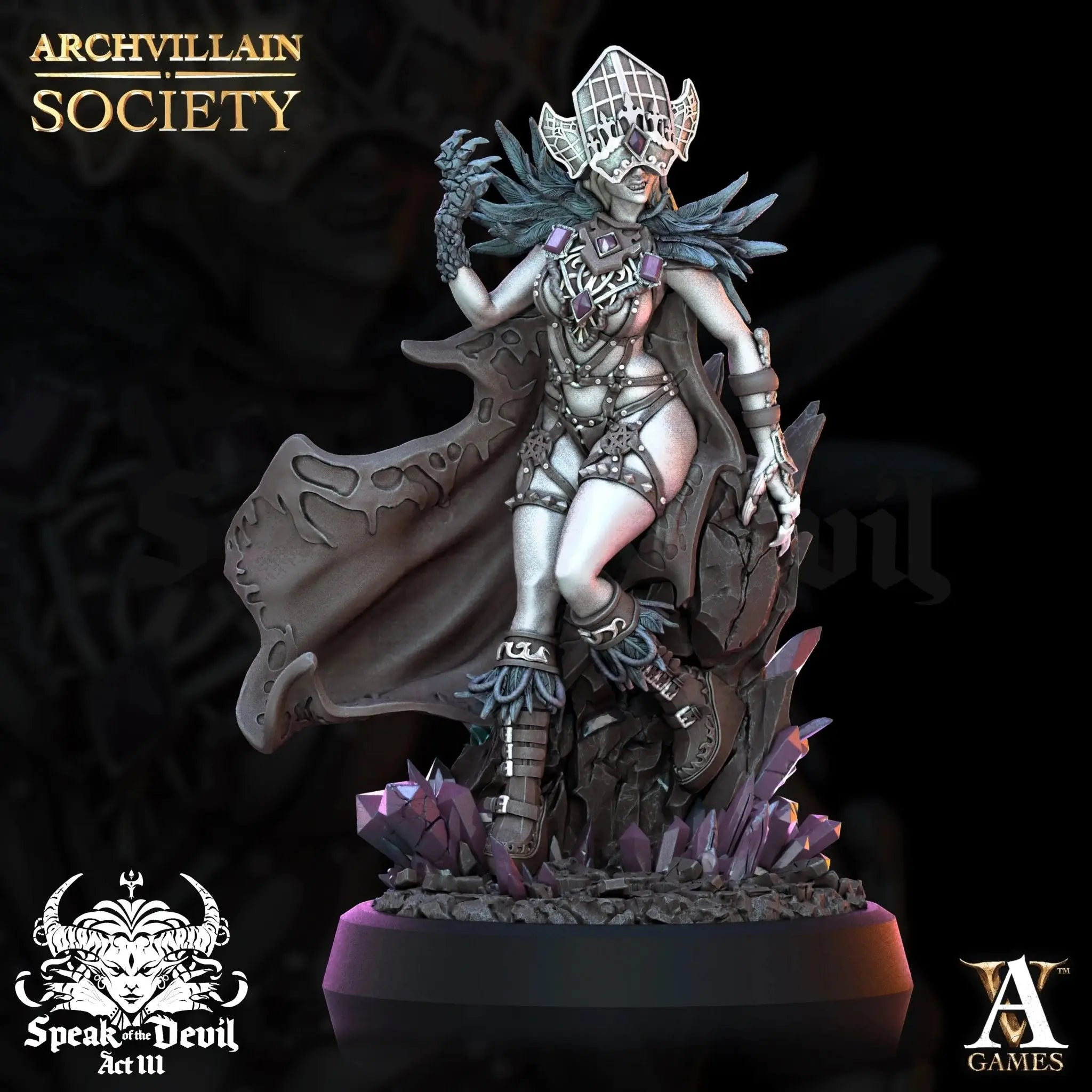 Keleera - The Lustseer - STL - Archvillain Games