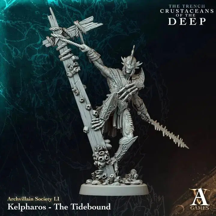 Kelpharos - The Tidebound - STL - Archvillain Games