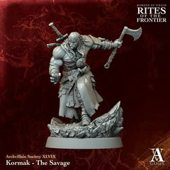 Kormak - The Savage - STL - Archvillain Games