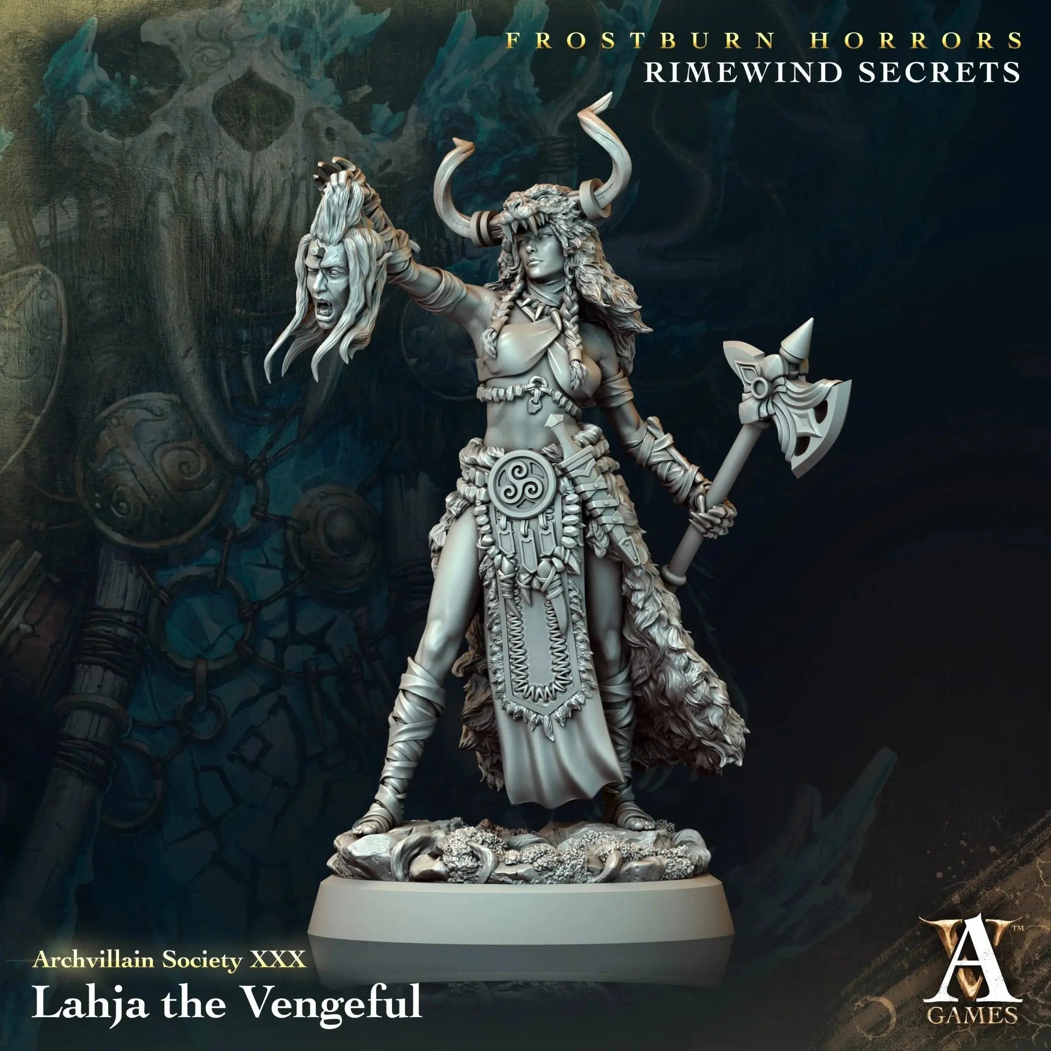 Lahja - The Vengeful - STL - Archvillain Games