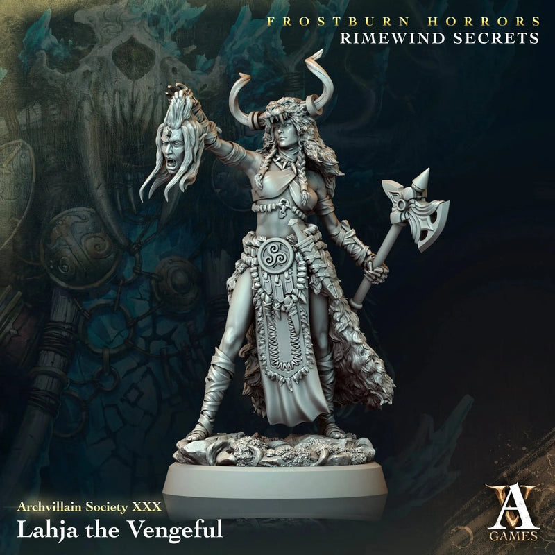 Lahja - The Vengeful - STL - Archvillain Games