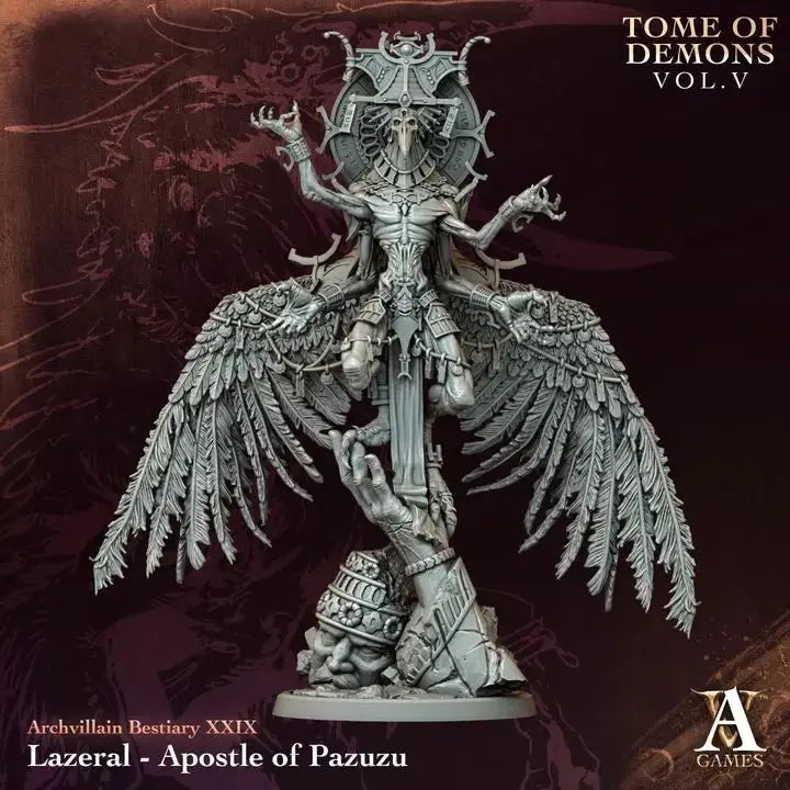 Lazeral - Apostle of Pazuzu - STL - Archvillain Games