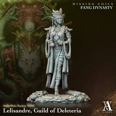 Lelisandre - Guild of Deleteria - STL - Archvillain Games