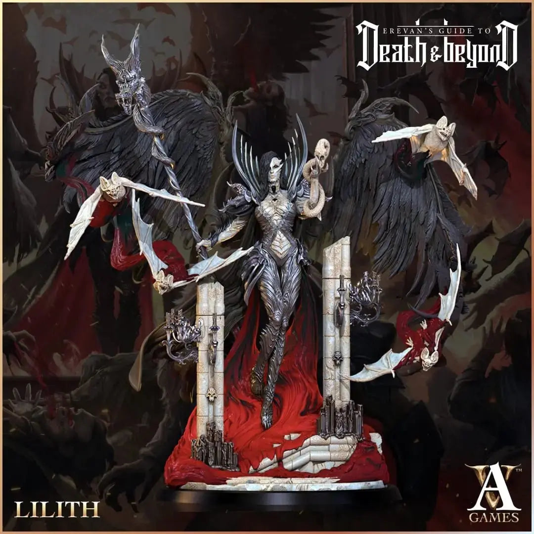 Lilith - Digital Miniature STL - Archvillain Games