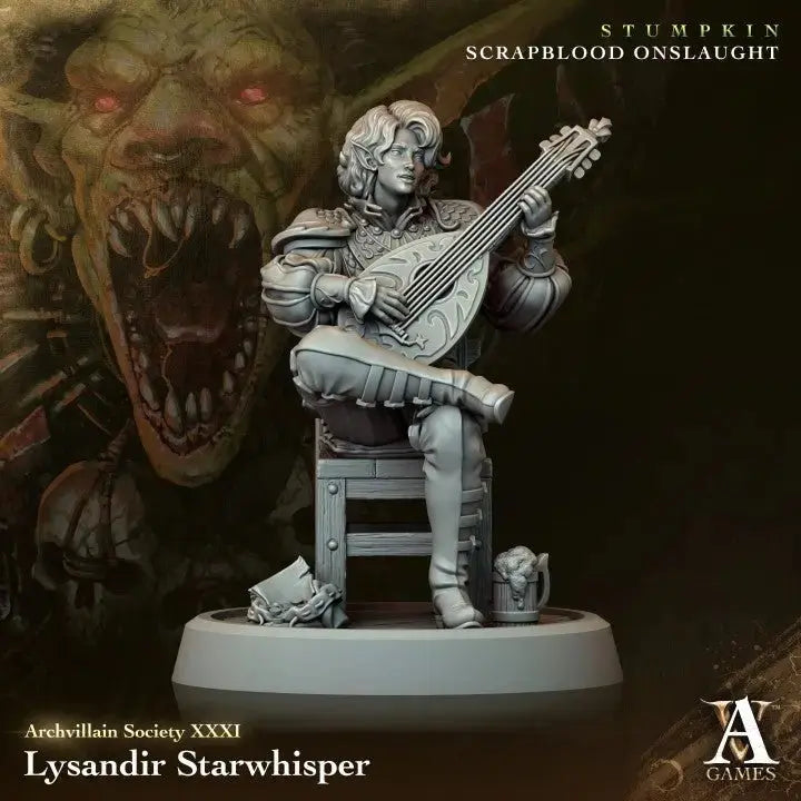 Lysandir Starwhisper - STL - Archvillain Games