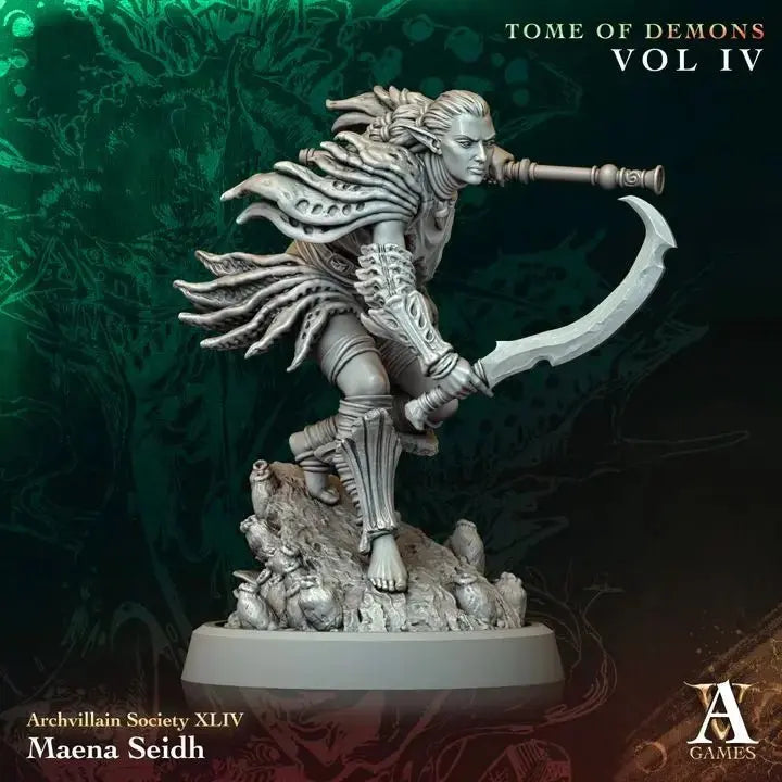 Maena Seidh - STL - Archvillain Games