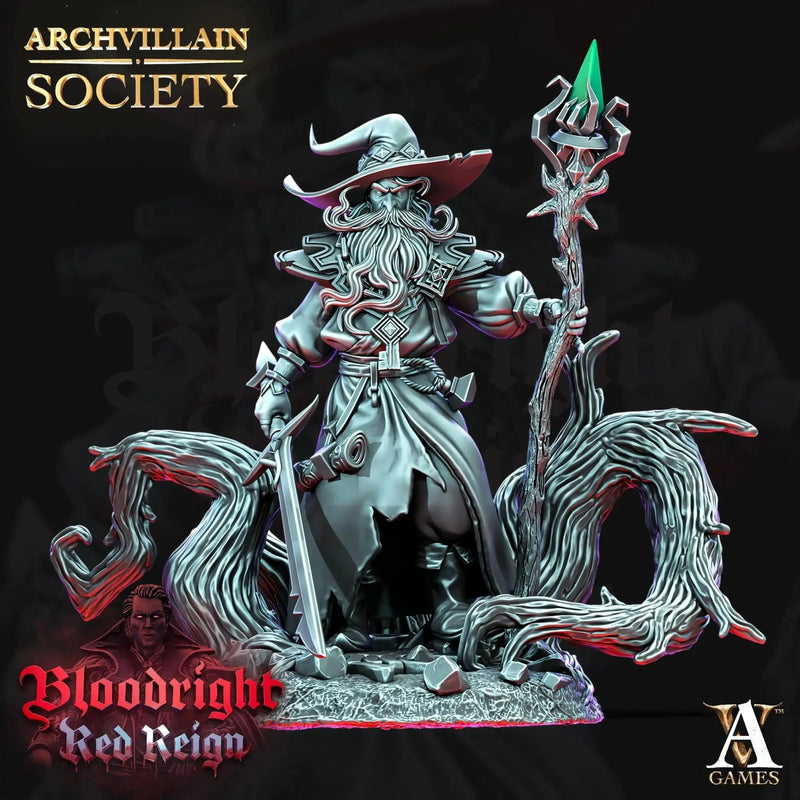 Makar Orlov - The Green Wizard - STL - Archvillain Games