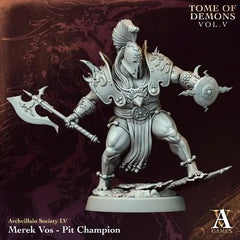 Merek Vos - Pit Champion - STL - Archvillain Games