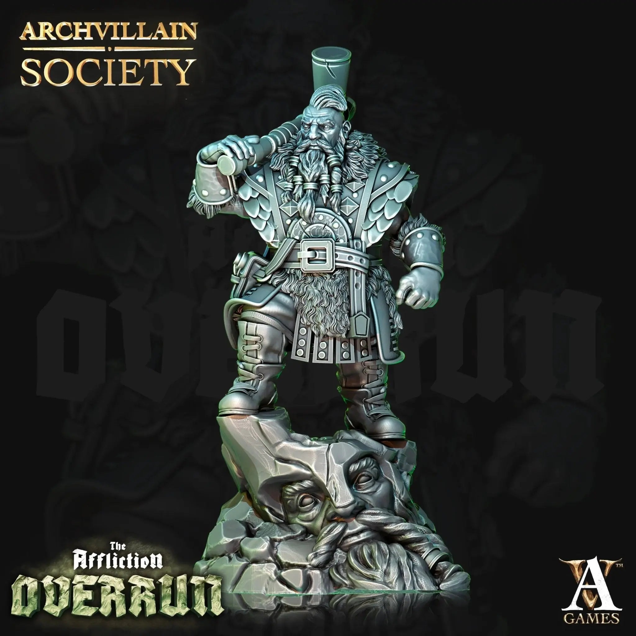 Moleat Brewhide - STL - Archvillain Games
