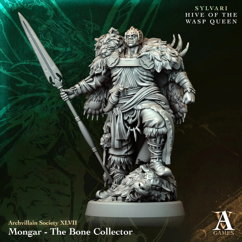 Mongar - The Bone Collector - STL - Archvillain Games