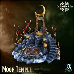 Moon Temple - STL - Archvillain Games