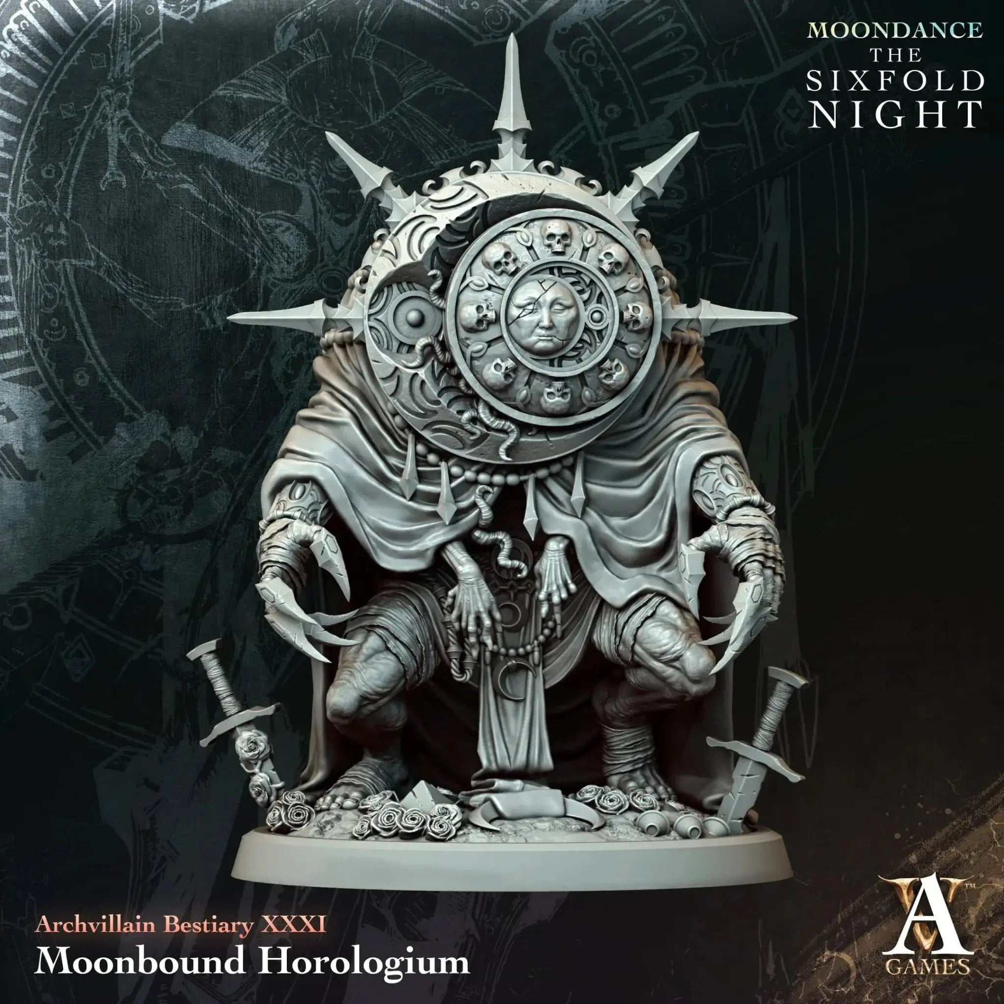 Moonbound Horologium - STL - Archvillain Games