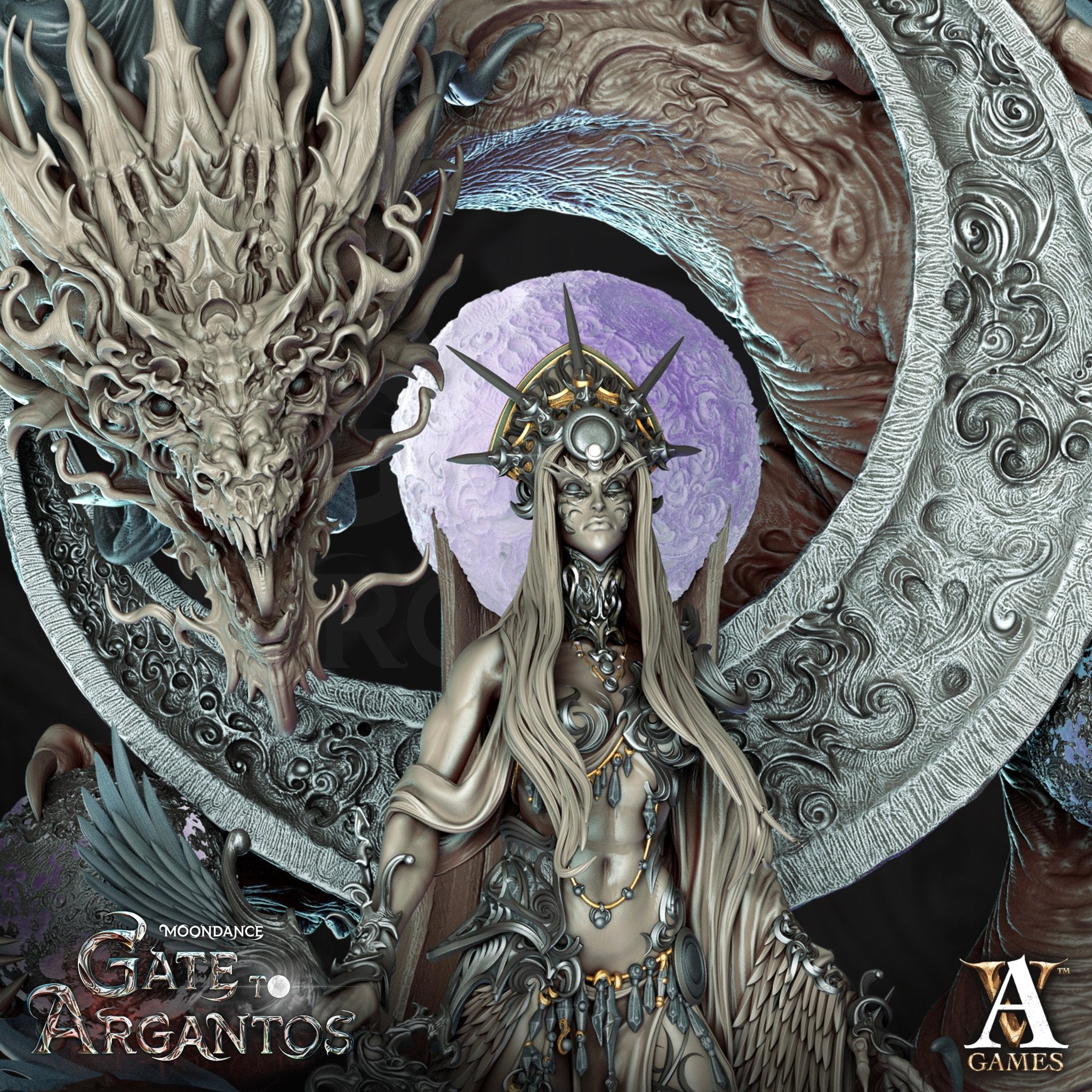 Moondance - Gate to Argantos STL Bundle - Archvillain Games