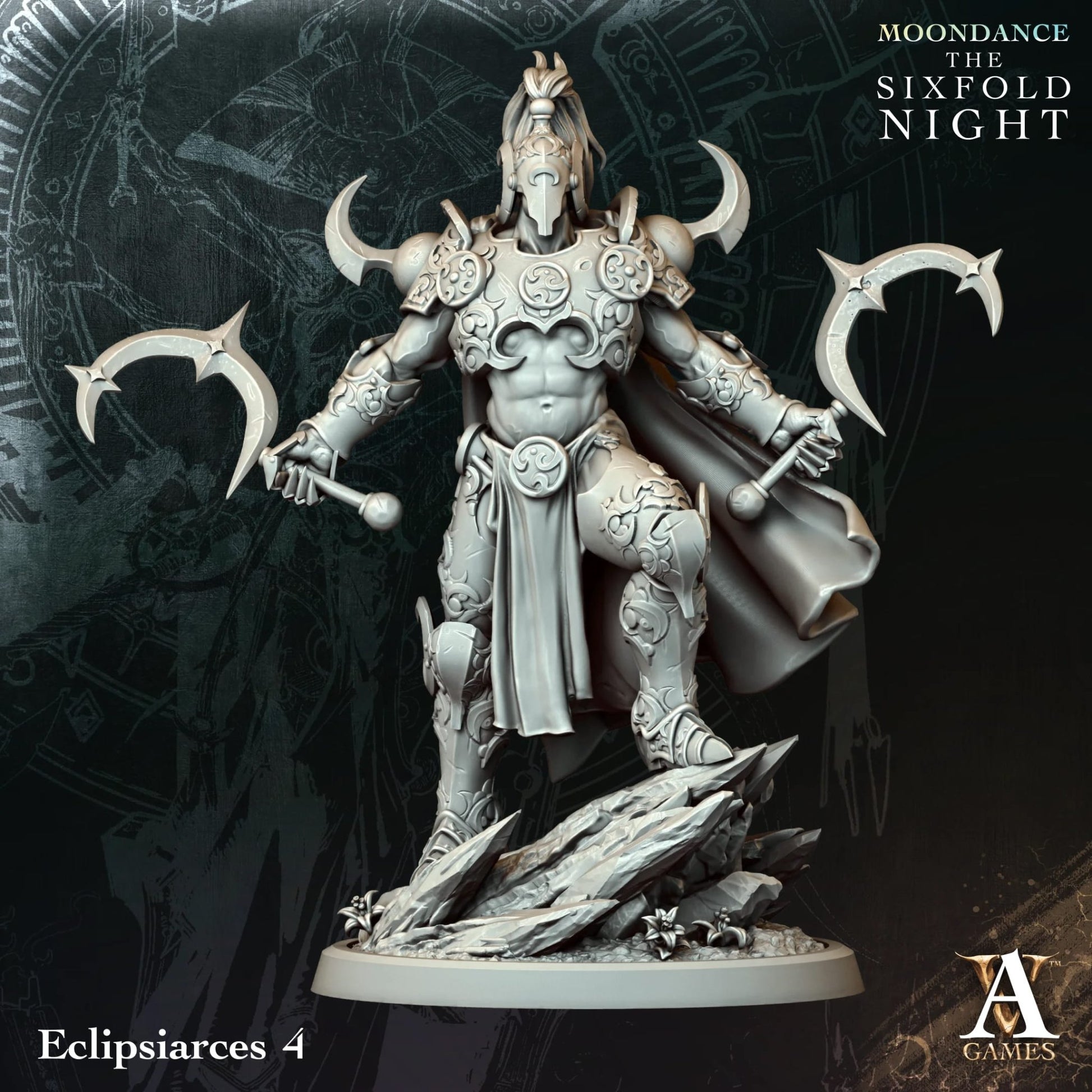 Moondance - The Sixfold Night STL Bundle - Archvillain Games