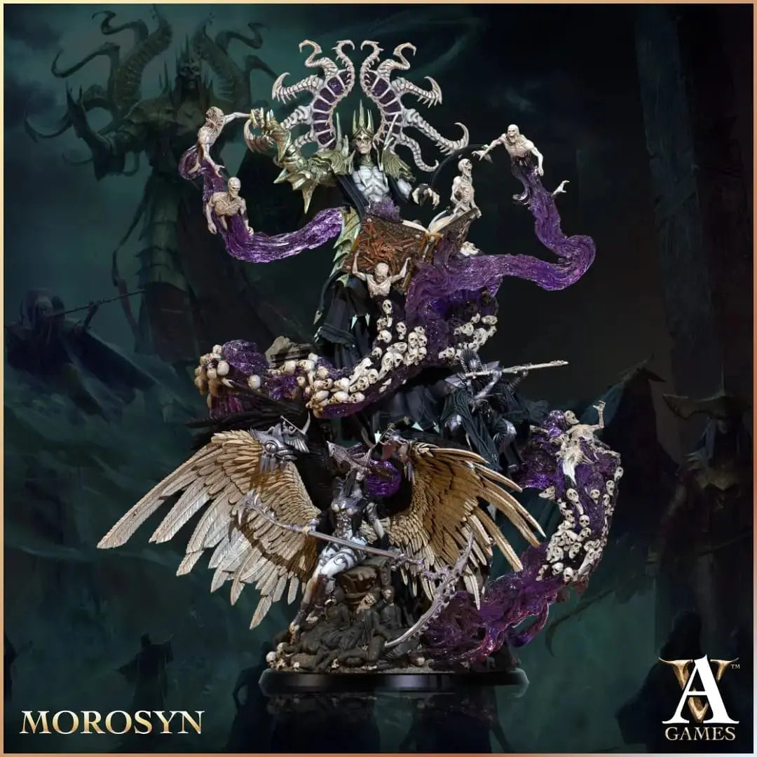 Morosyn: The Death Triad - Digital Miniature STL - Archvillain Games