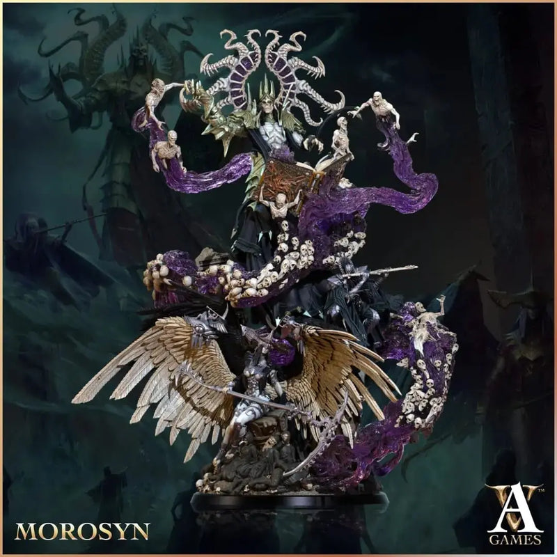 Morosyn: The Death Triad - Digital Miniature STL - Archvillain Games