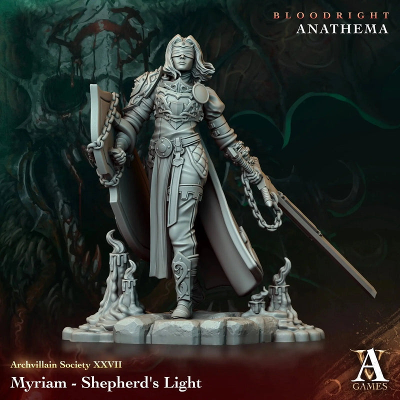 Myriam - Shepherd's Light - STL - Archvillain Games