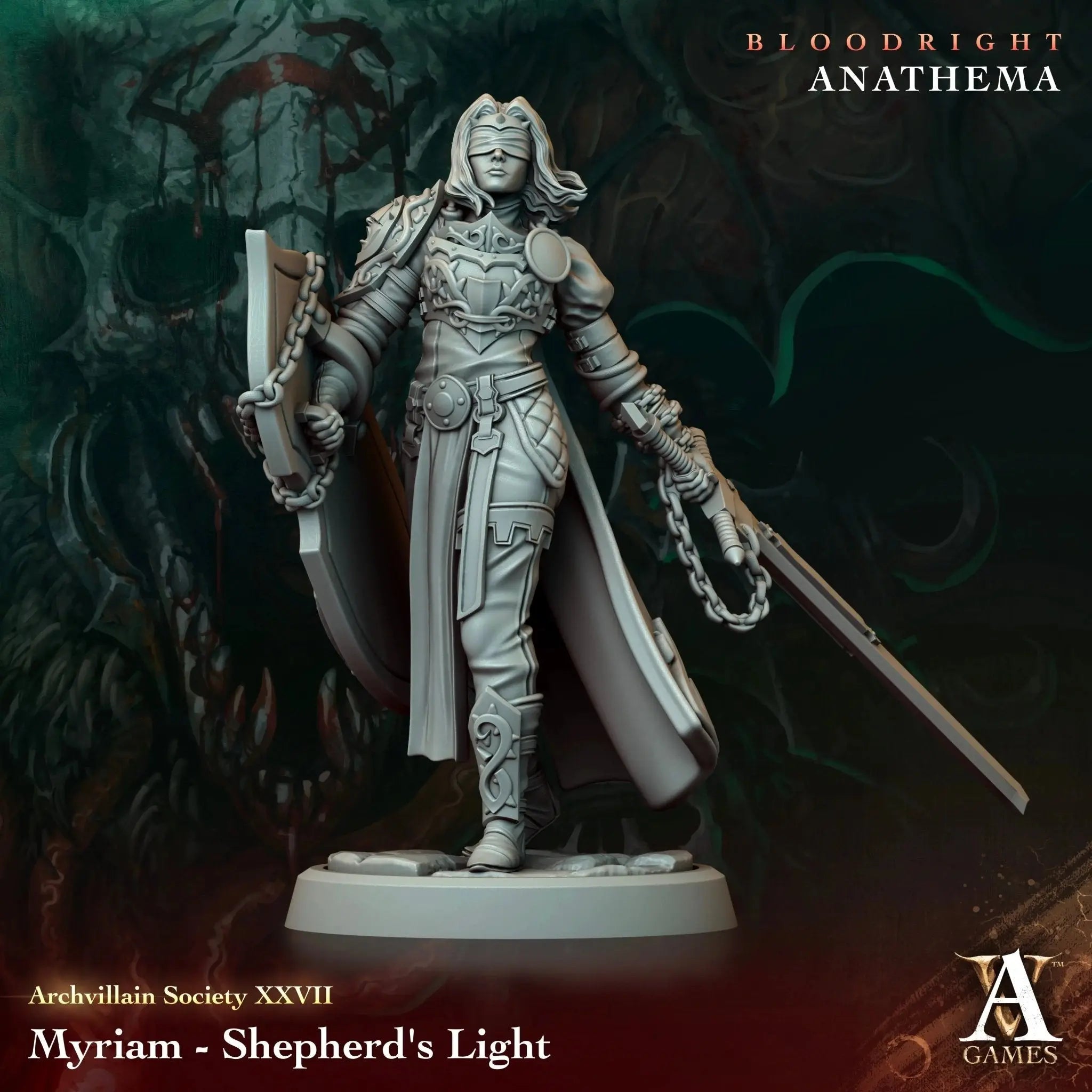 Myriam - Shepherd's Light - STL - Archvillain Games
