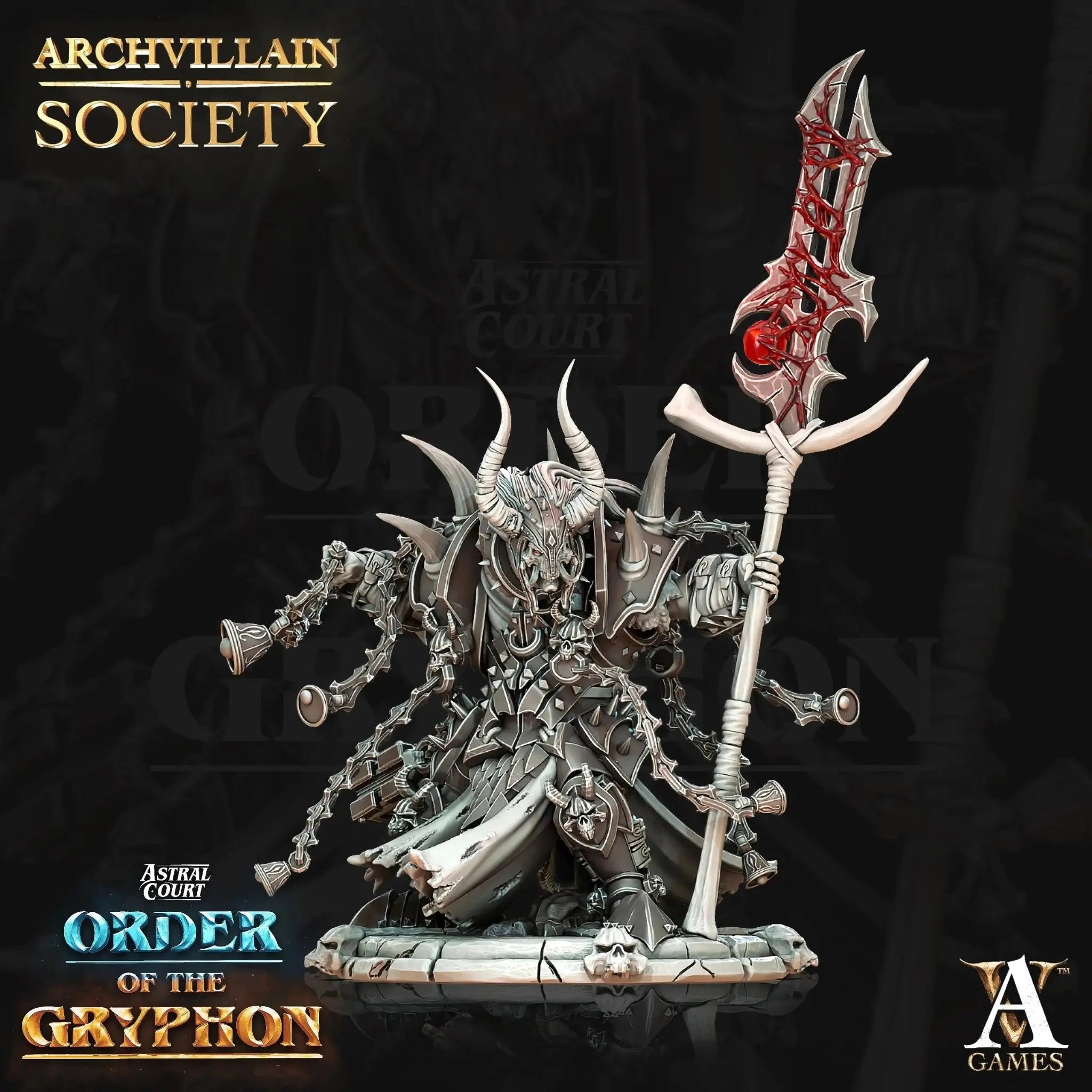 Nashgur - Infernal Emissary - STL - Archvillain Games