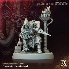 Nassahir the Masked - STL - Archvillain Games