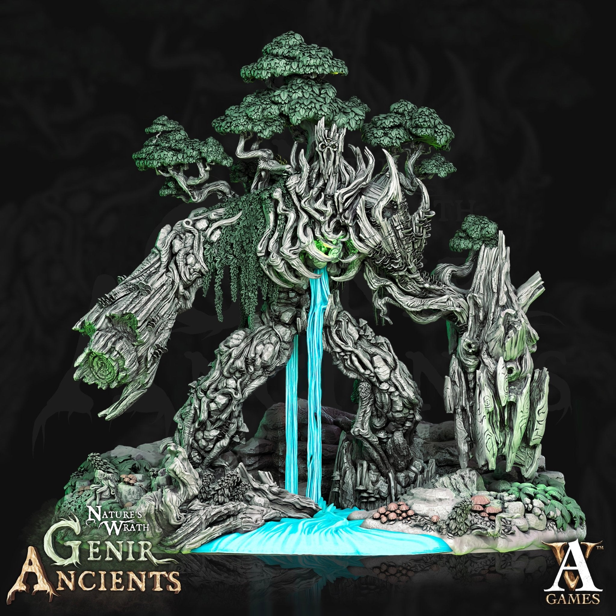 Nature's Wrath - Genir Ancients STL Bundle - Archvillain Games