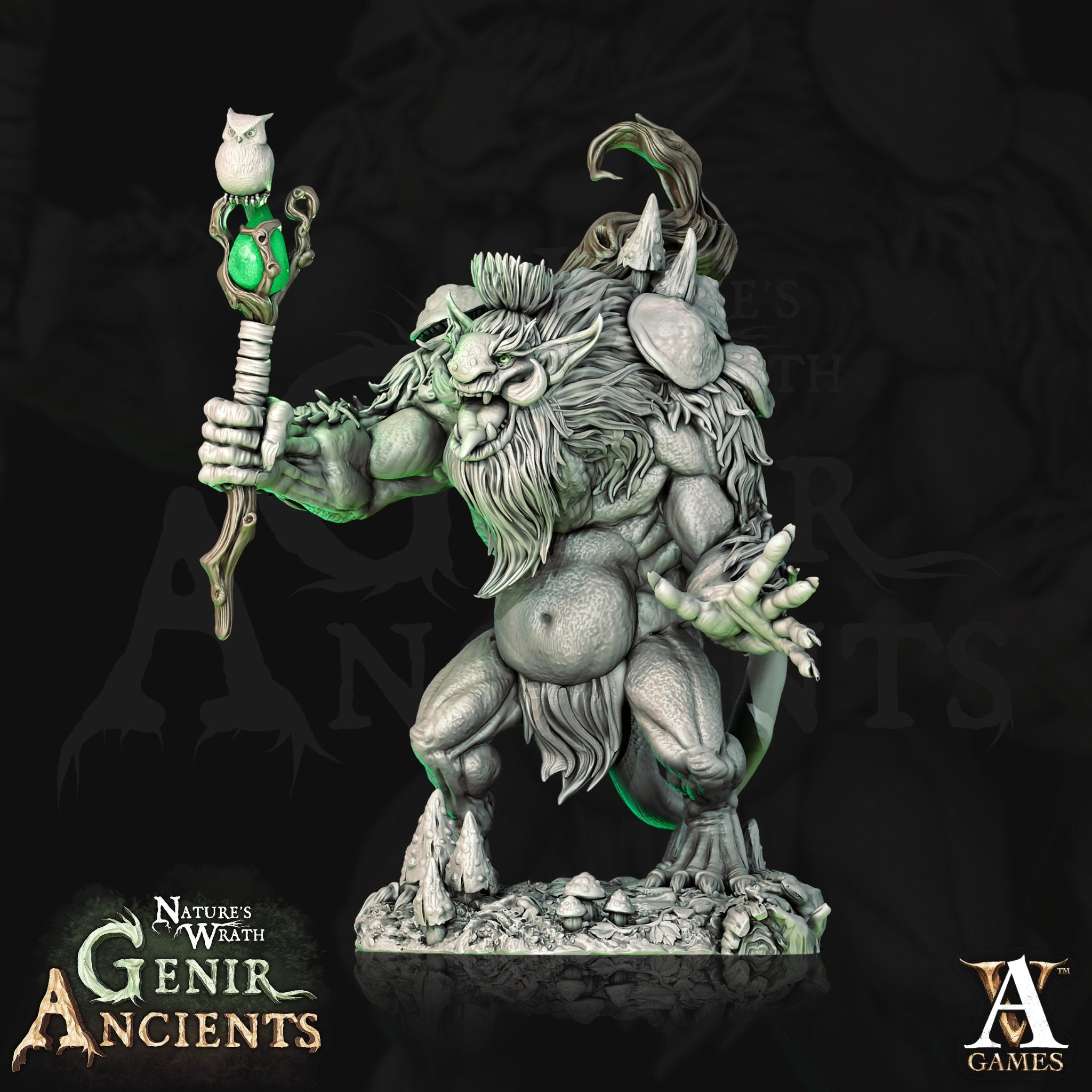Nature's Wrath - Genir Ancients STL Bundle - Archvillain Games
