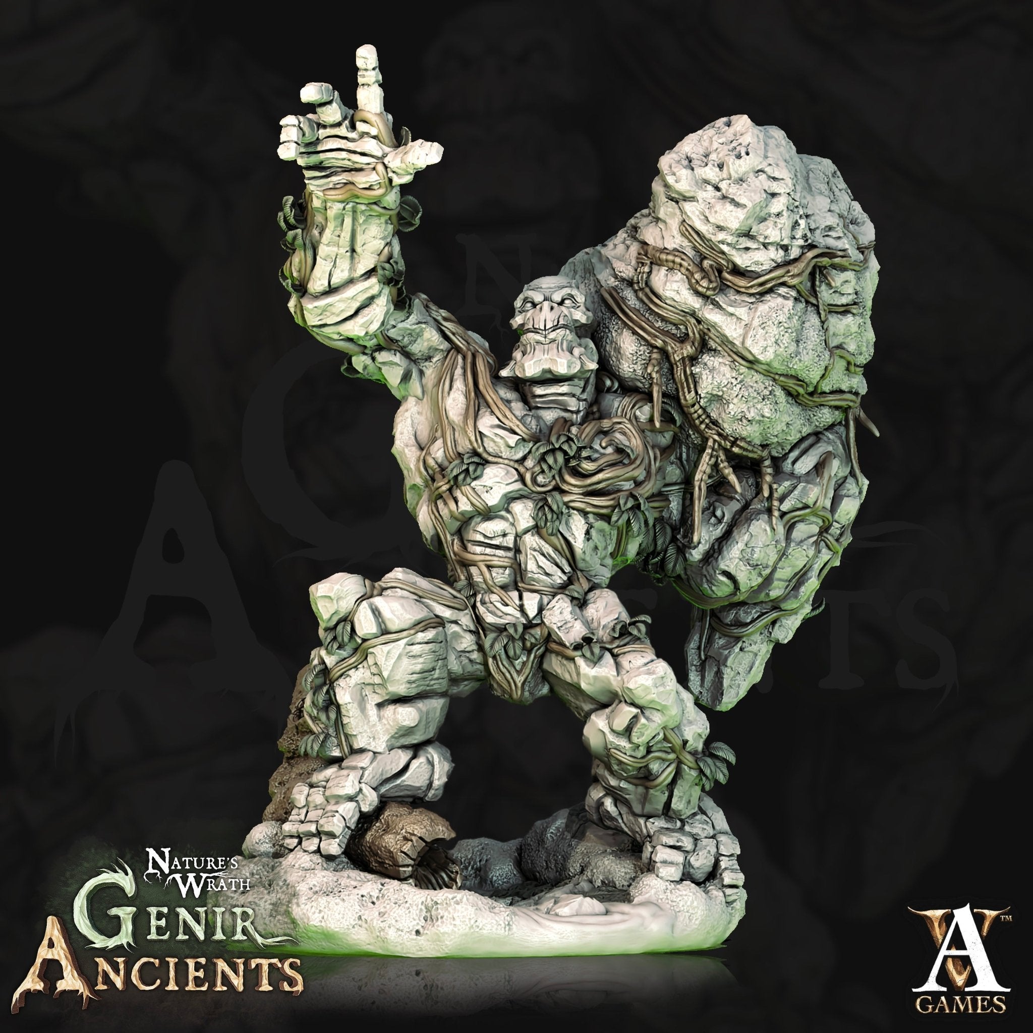 Nature's Wrath - Genir Ancients STL Bundle - Archvillain Games