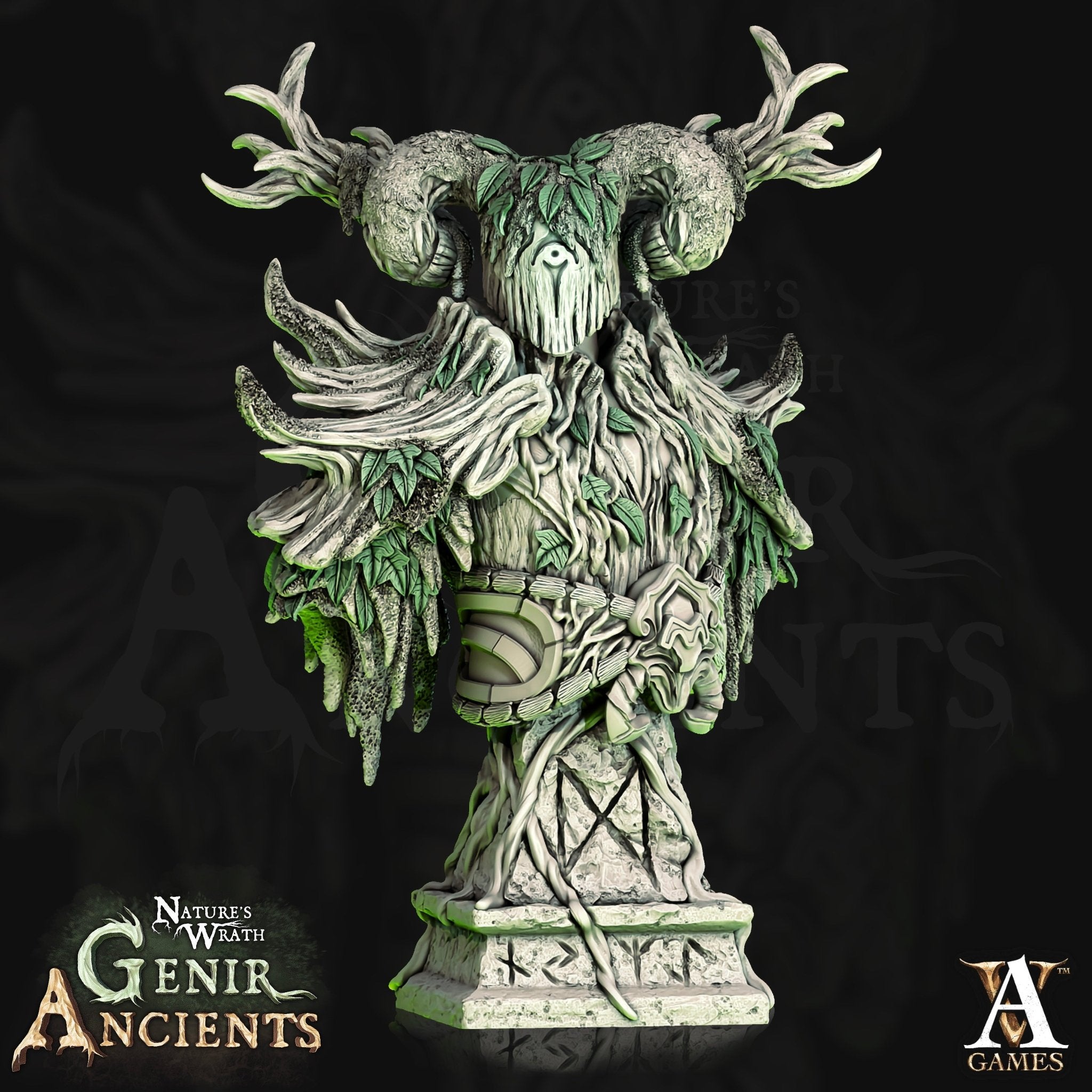 Nature's Wrath - Genir Ancients STL Bundle - Archvillain Games