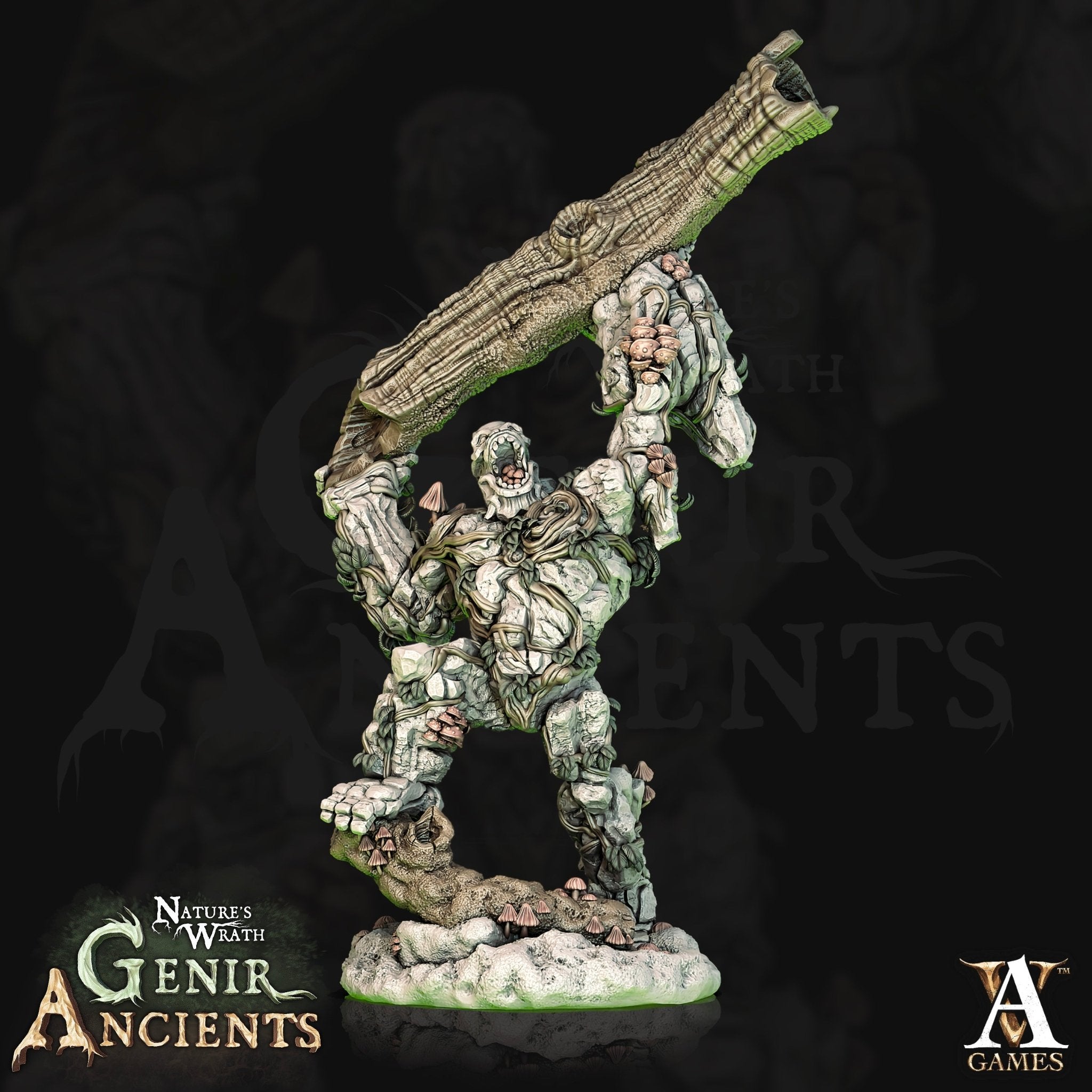 Nature's Wrath - Genir Ancients STL Bundle - Archvillain Games