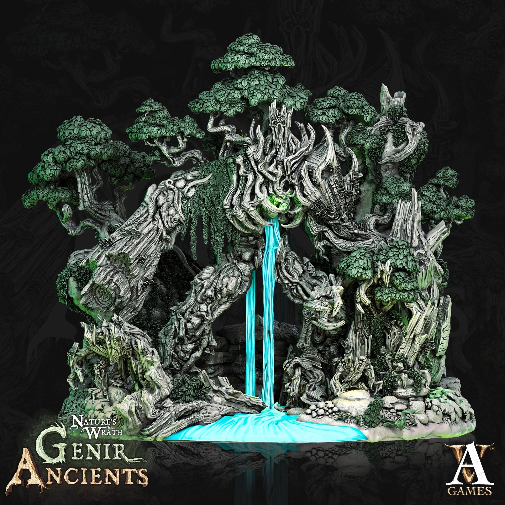 Nature's Wrath - Genir Ancients STL Bundle - Archvillain Games