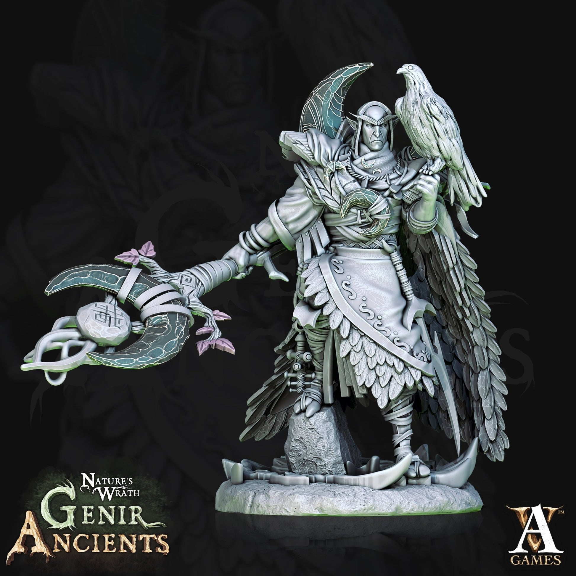 Nature's Wrath - Genir Ancients STL Bundle - Archvillain Games